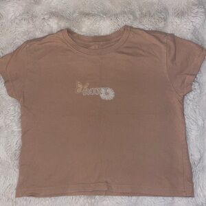Roxy Women’s Brown Crop Top